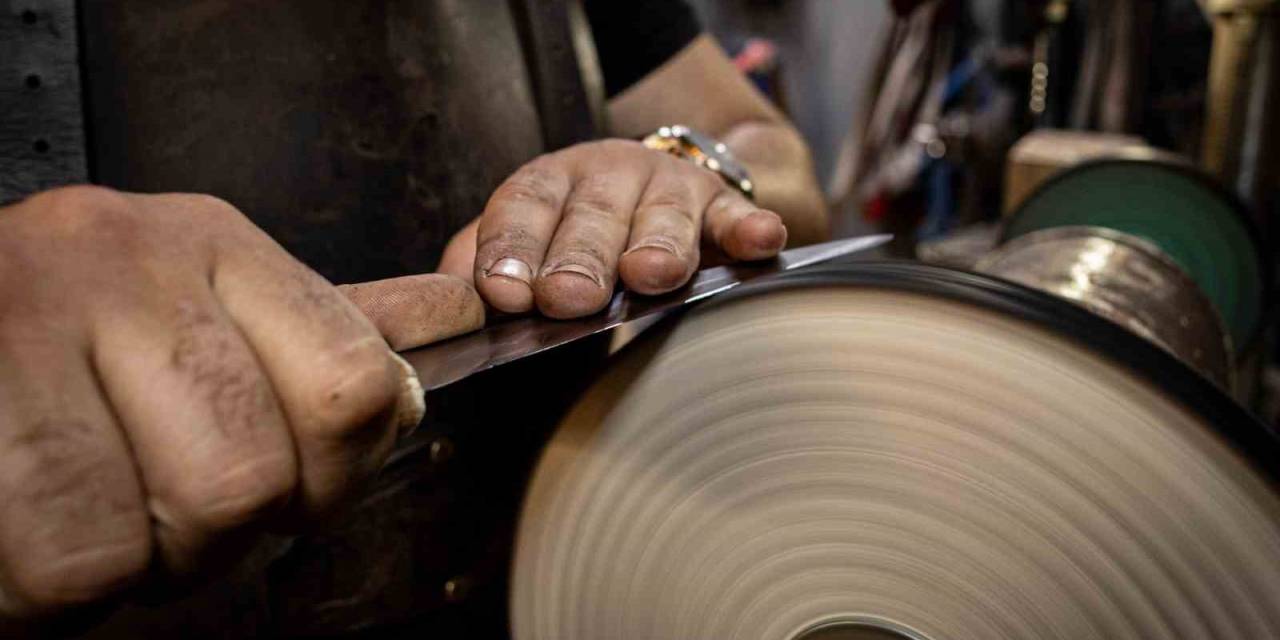 Bıçak Bileme Ustaları Bayram Öncesi Mesaide