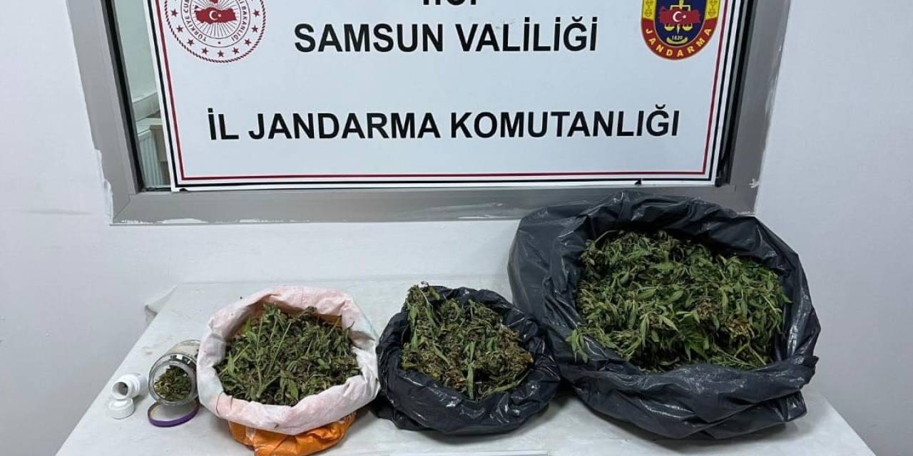 Çarşamba’da 2,8 Kilo Kubar Esrar Ele Geçirildi: 1 Gözaltı