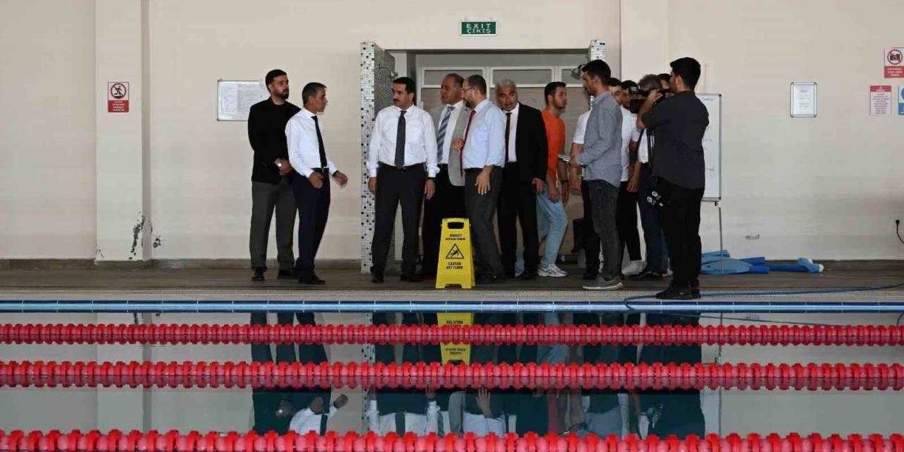 Başkan Taşkın, Sosyal Yaşam Merkezi’nde İncelemelerde Bulundu