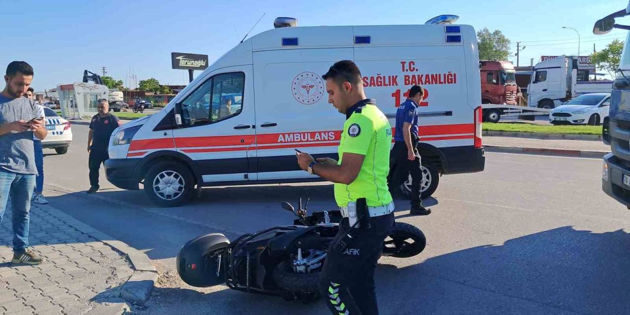 Karaman’da Tır İle Motosiklet Çarpıştı: 1 Yaralı