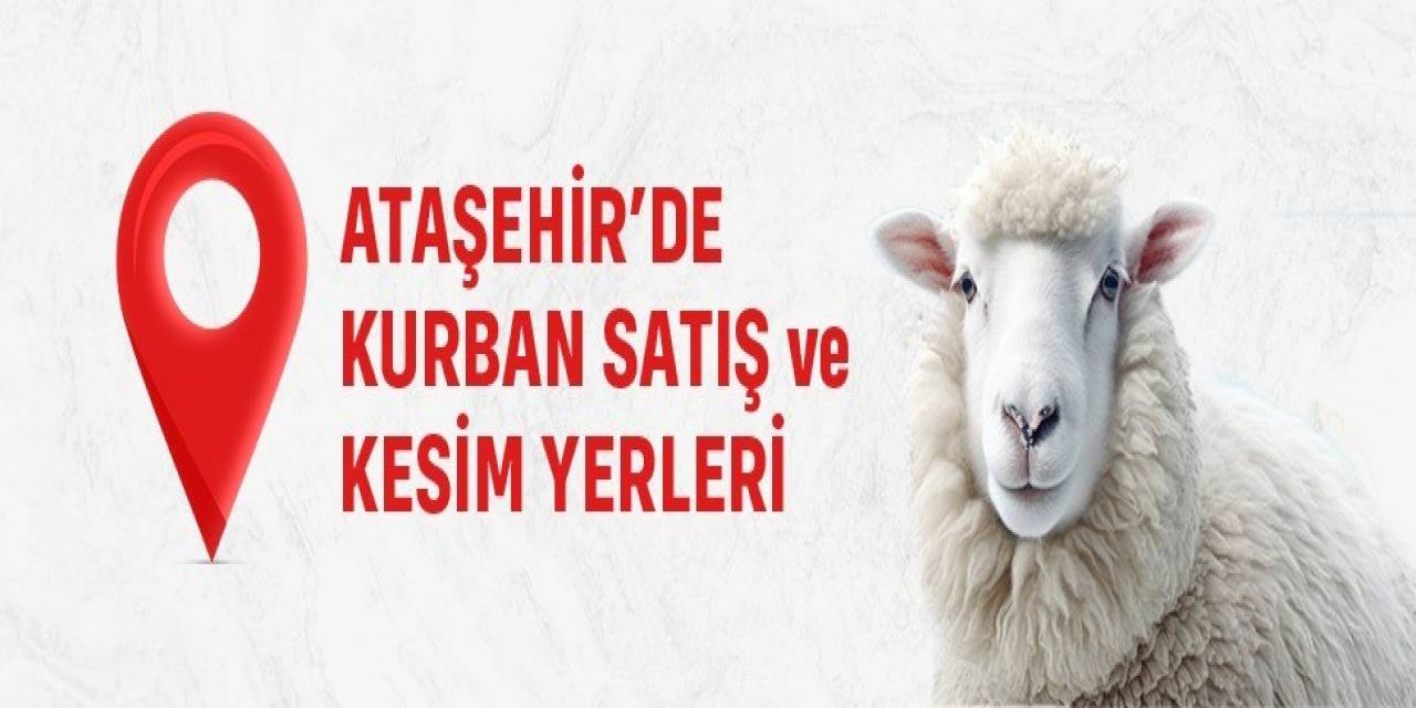 Ataşehir’de 5 Nokta ‘Kurban Satış Ve Kesim Alanı’ Olarak Belirlendi