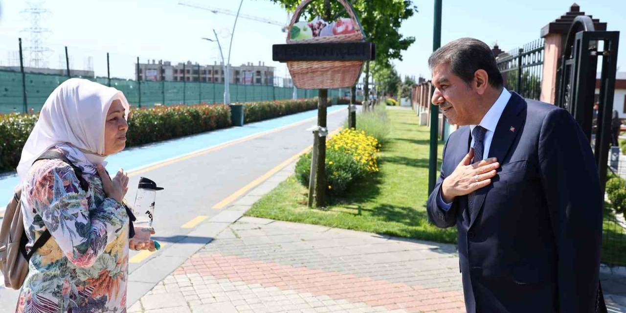 Göksu’ya Vatandaştan Dönüşüm Teşekkürü