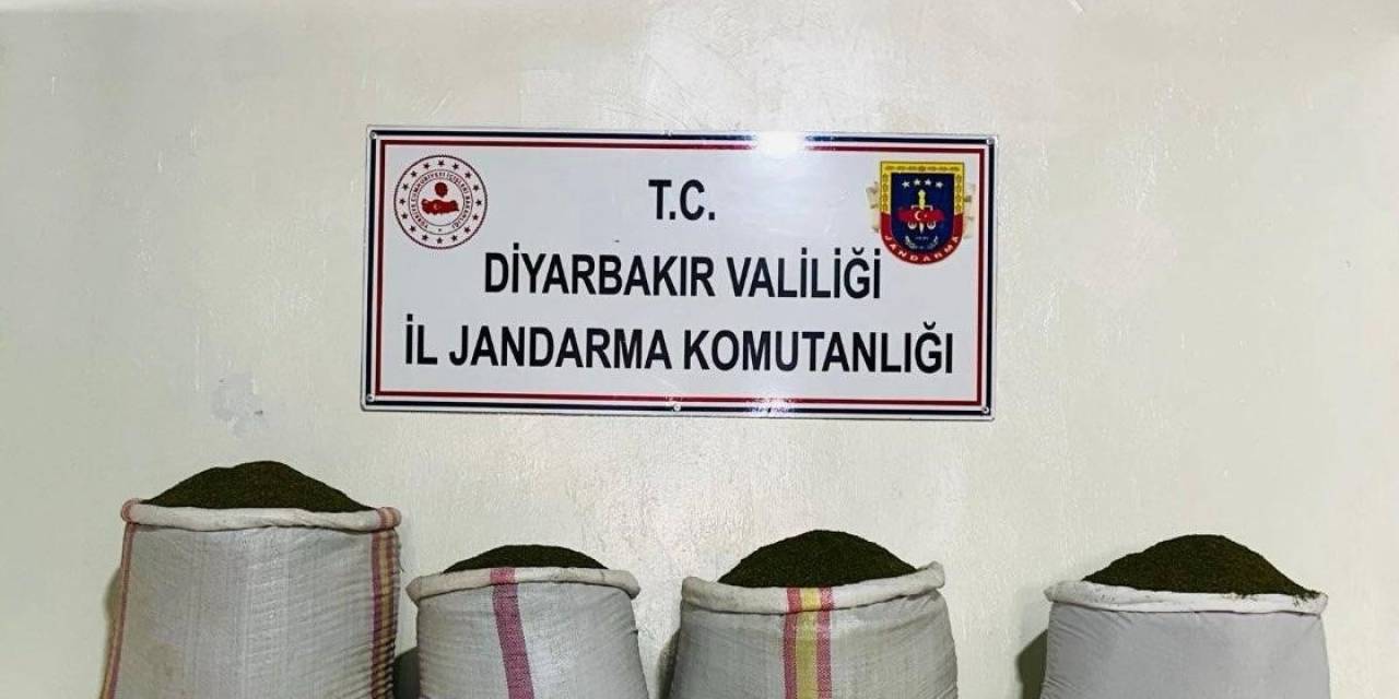 Lice’de 68 Kilo Esrar Ele Geçirildi