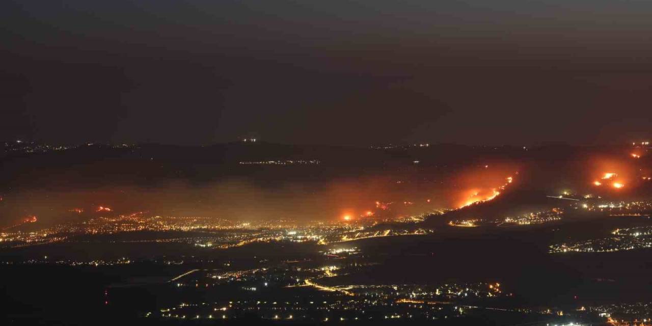 Lübnan’dan Atılan Roketler İsrail’de Yangına Yol Açtı