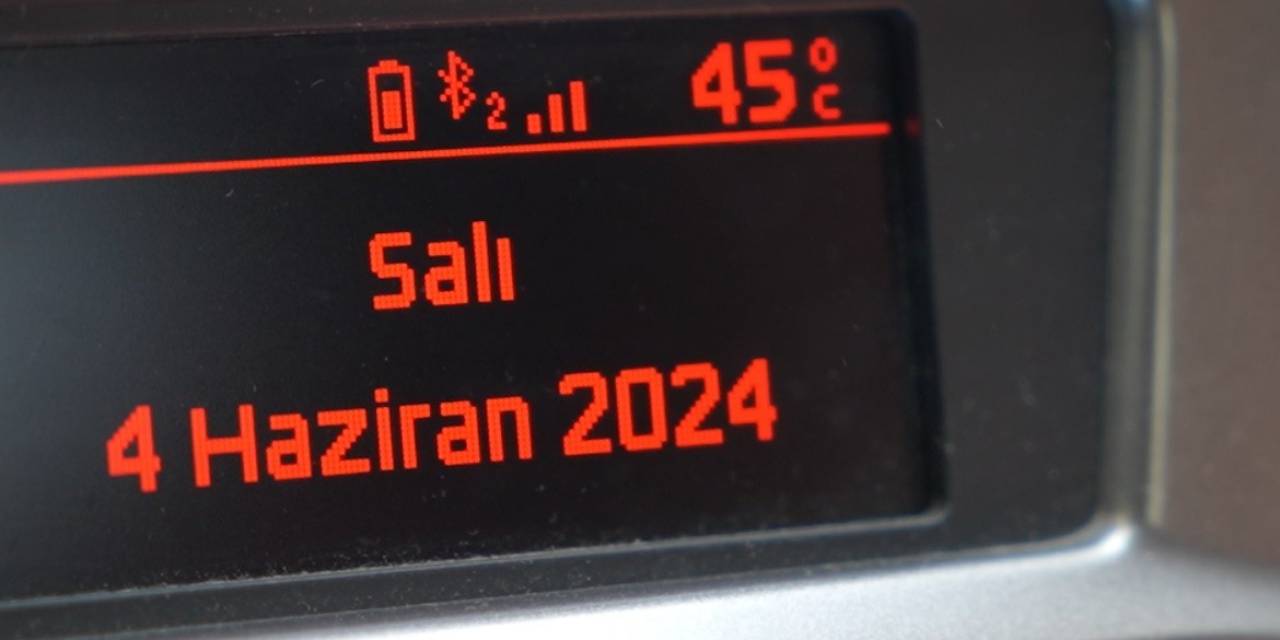 Manisa’da Termometreler Plakayı Gördü