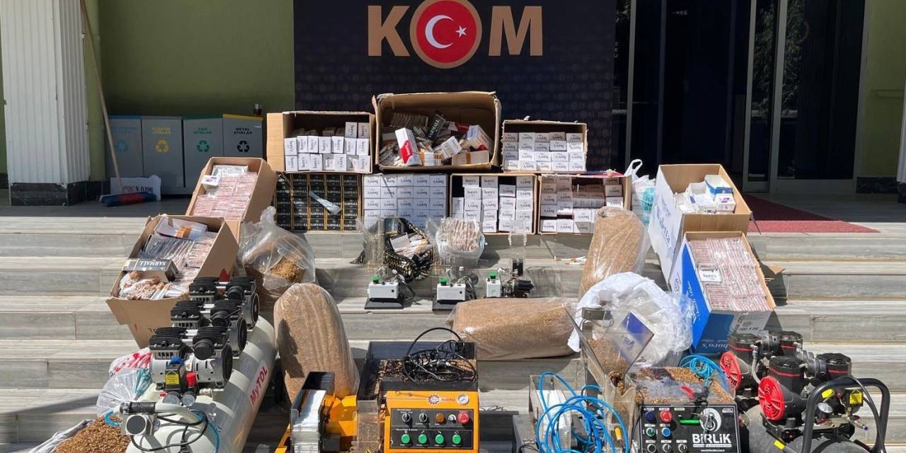 Uşak’ta Yapılan Operasyonlarda Çok Sayıda Kaçak Makaron Ele Geçirildi