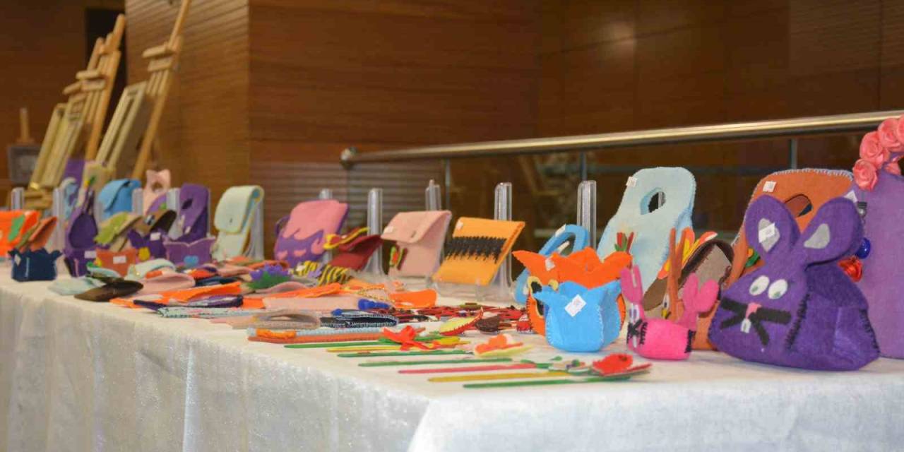 Ankara’da Sevgi Evleri’nde Büyüyen 65 Çocuğun El İşi Çalışmaları Sergilendi