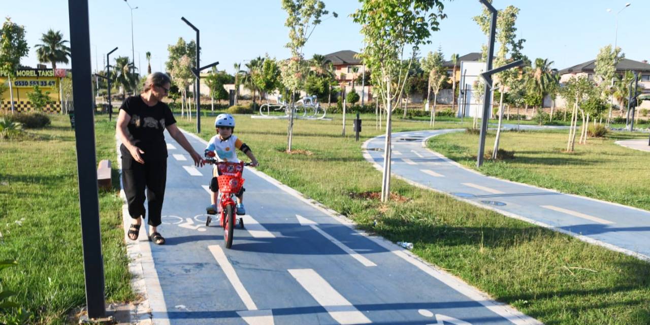 Bisiklet Sürmeyi Öğrenmek İsteyenlerin Uğrak Noktası Haline Geldi