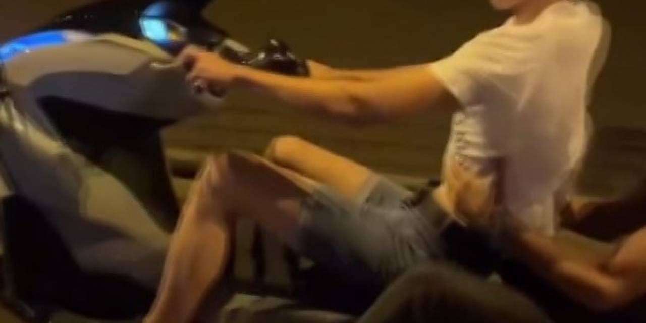 Trafiği Tehlikeye Atan Motosikletli Sürücüsünün Ehliyeti İptal Edildi