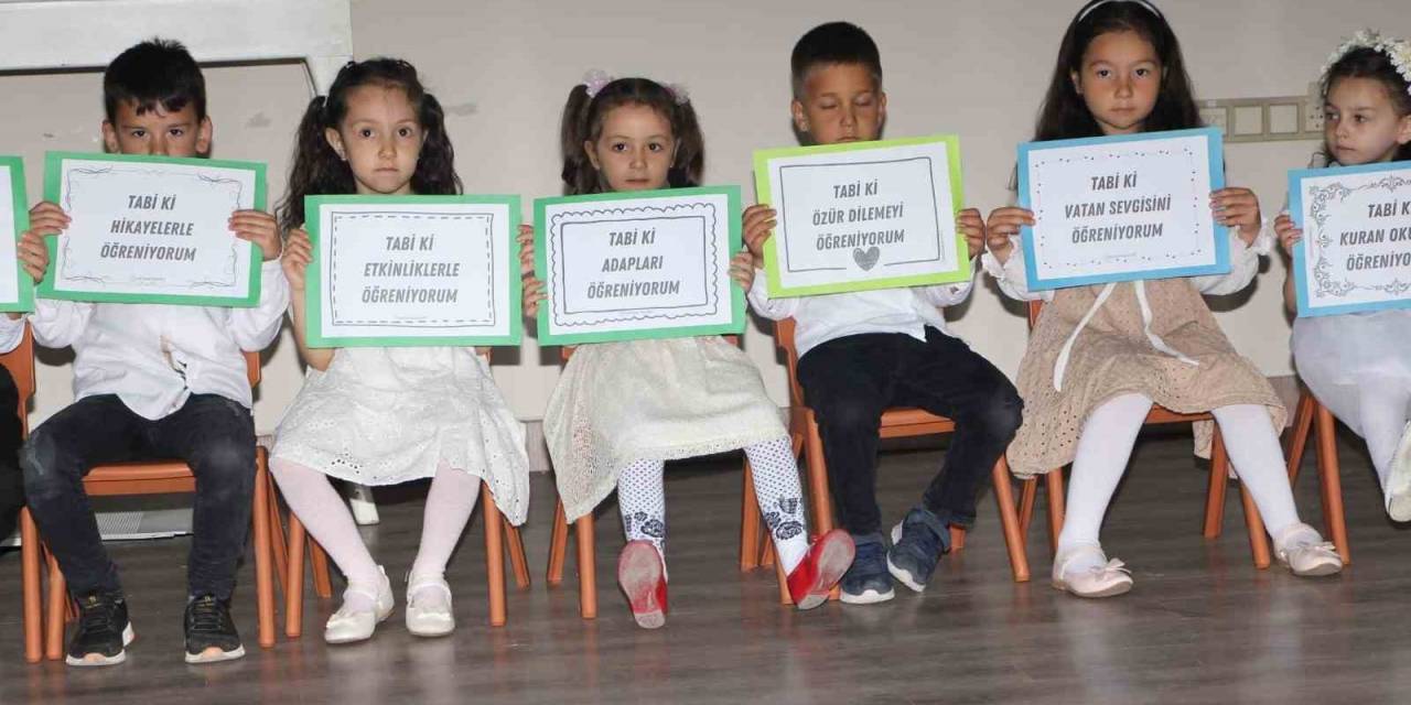 4-6 Yaş Kuran Kurslarının Kapanışı Coşkuyla Yapıldı