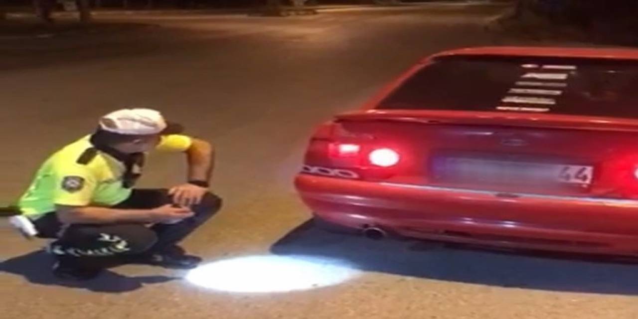 Manisa’da Abartı Egzoz Kullananlara Ceza