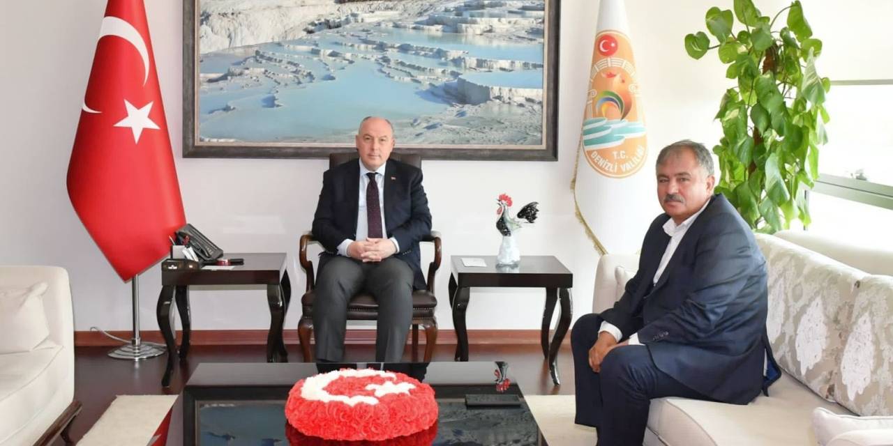 Beyağaç Belediye Başkanı Pütün’den Vali Coşkun’a Ziyaret
