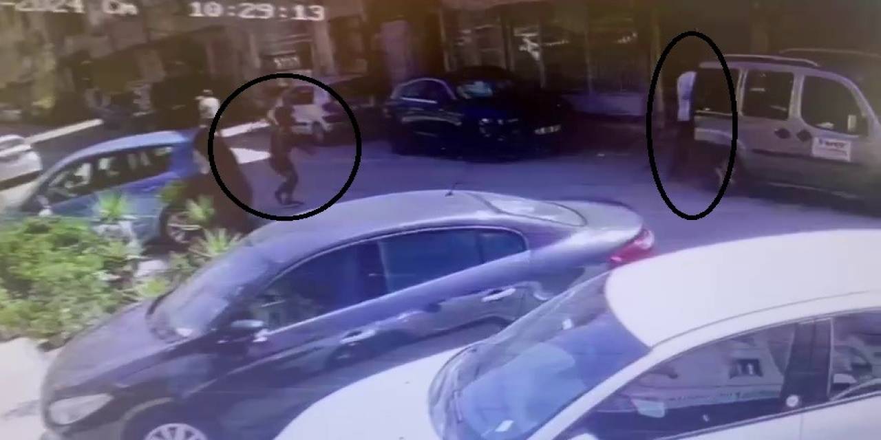 Kaskla Gelip Sokak Ortasında Kurşun Yağdırdı