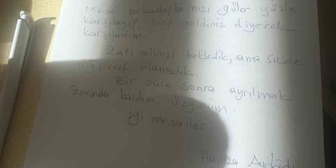 Validen Mesaiye Geç Giden Kurum Müdürüne Ders Niteliğinde Mektup