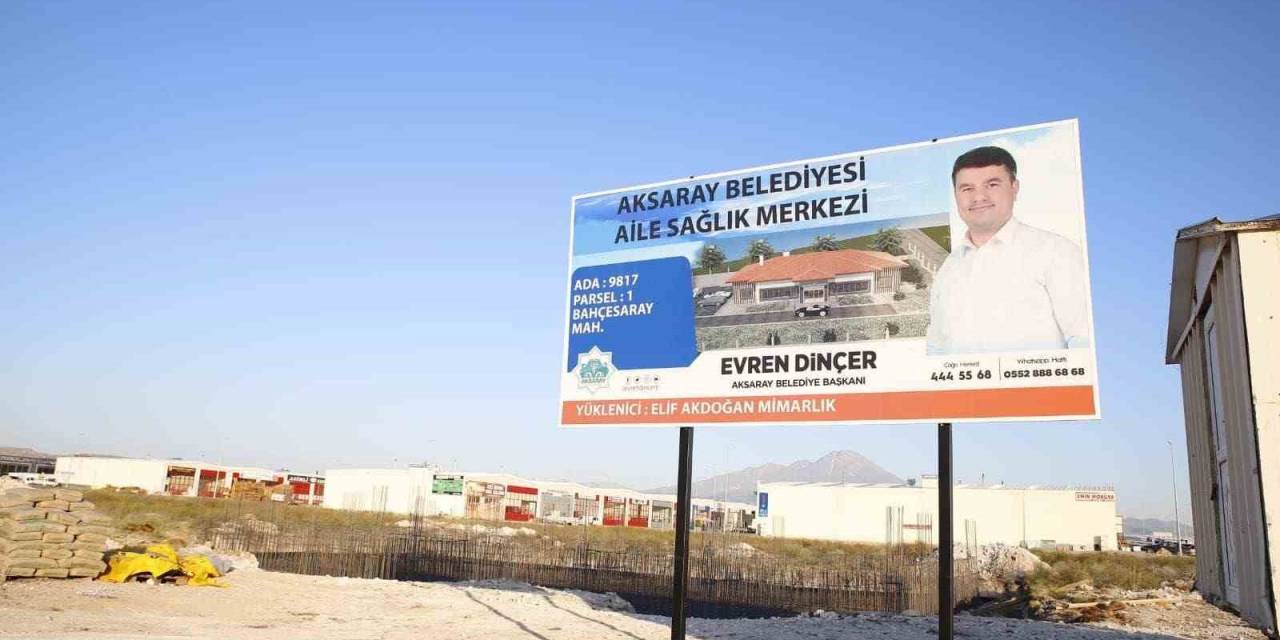Aksaray’da Yeni Sanayi Sağlık Merkezi İnşaat Çalışmaları Başladı