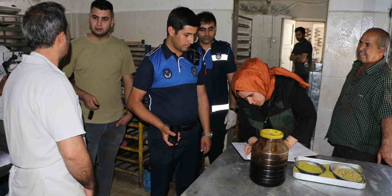 Haliliye’de Tatlı İmalatı Yapan İşletmeye Ceza Uygulandı
