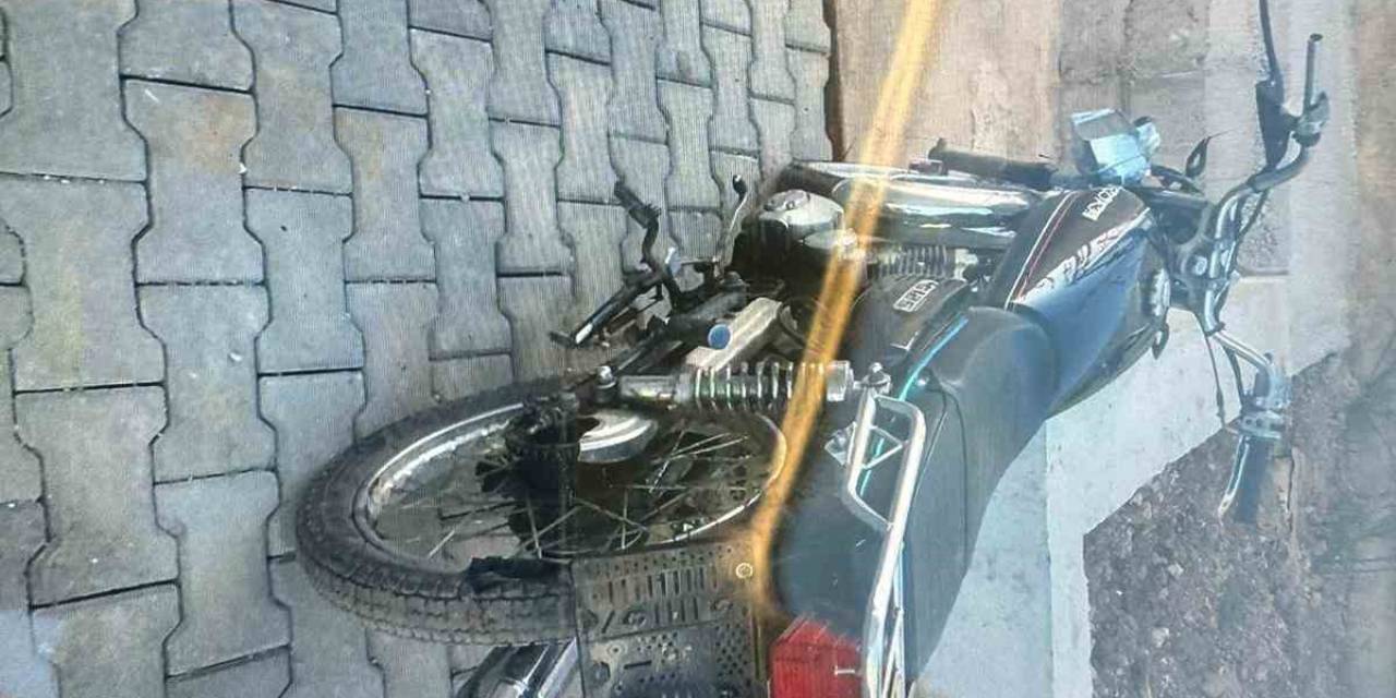 Malatya’da Motosiklet Takla Attı 1 Yaralı