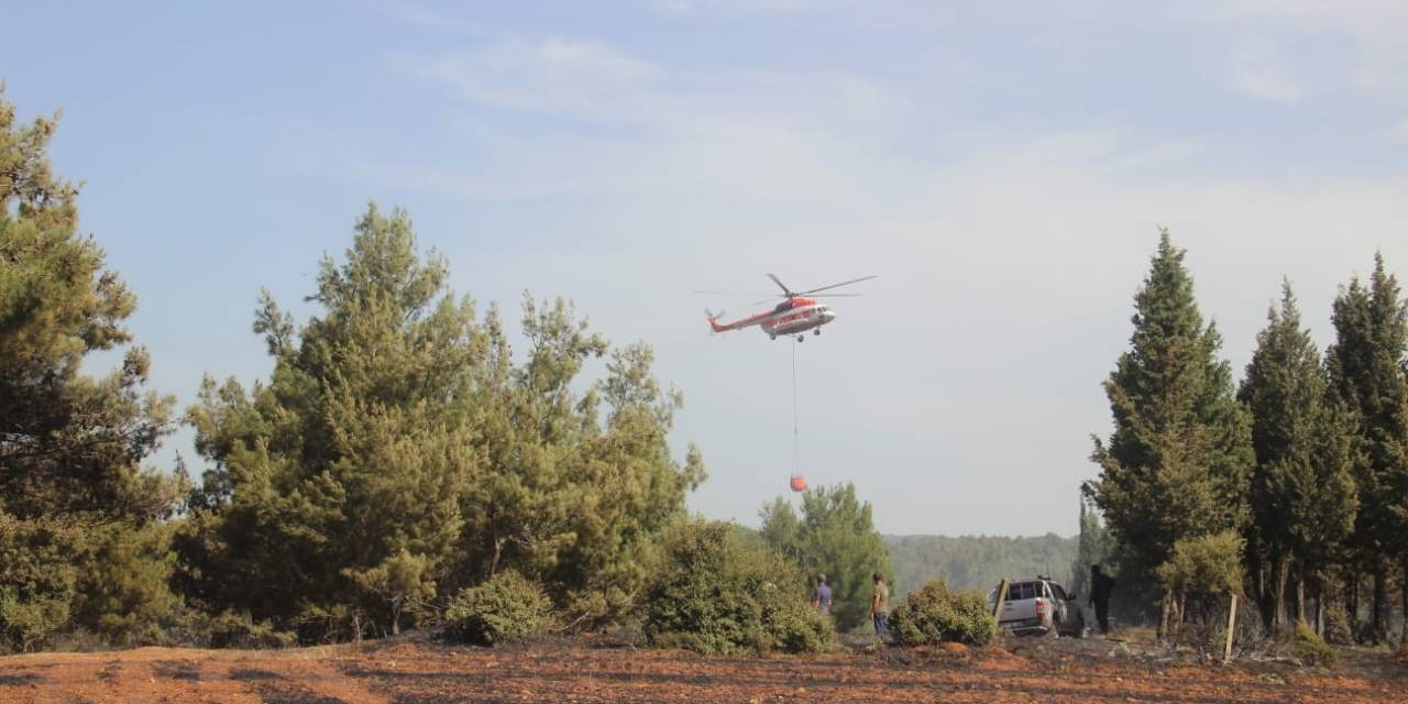 Bayramiç’teki Yangın Kontrol Altına Alındı