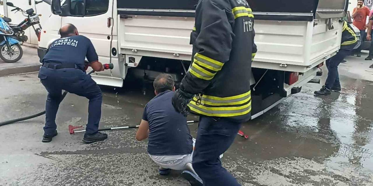 Bafra’da Yılan Operasyonu