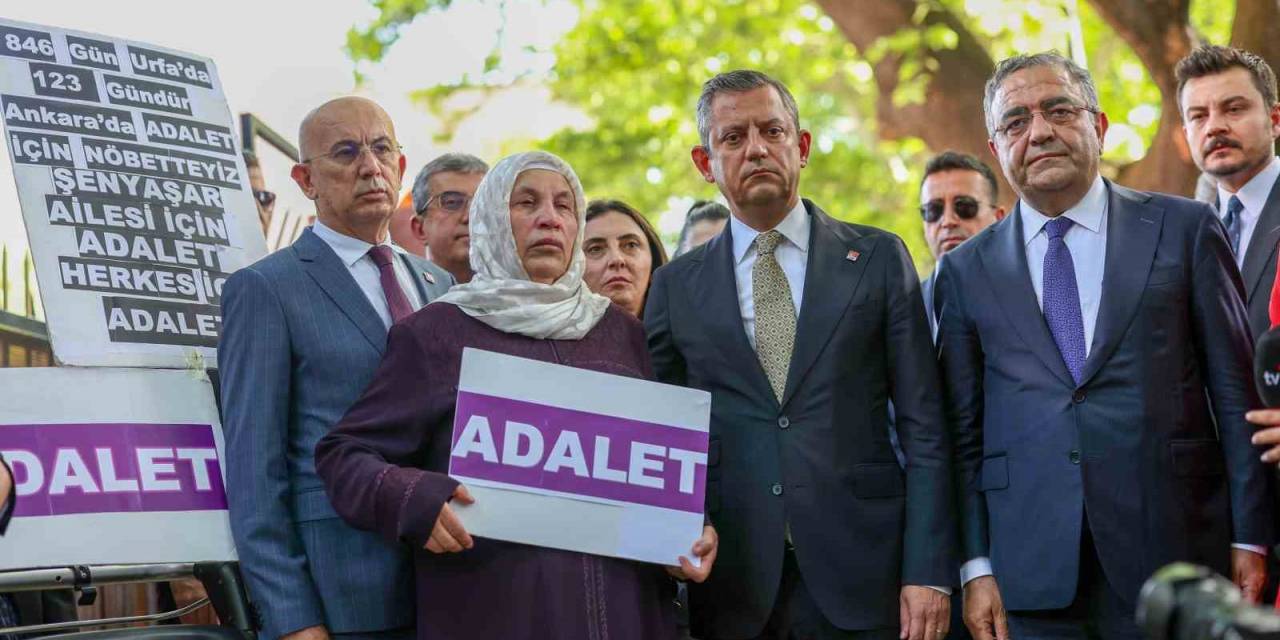 Chp Genel Başkanı Özel’den Emine Şenyaşar’a Ziyaret