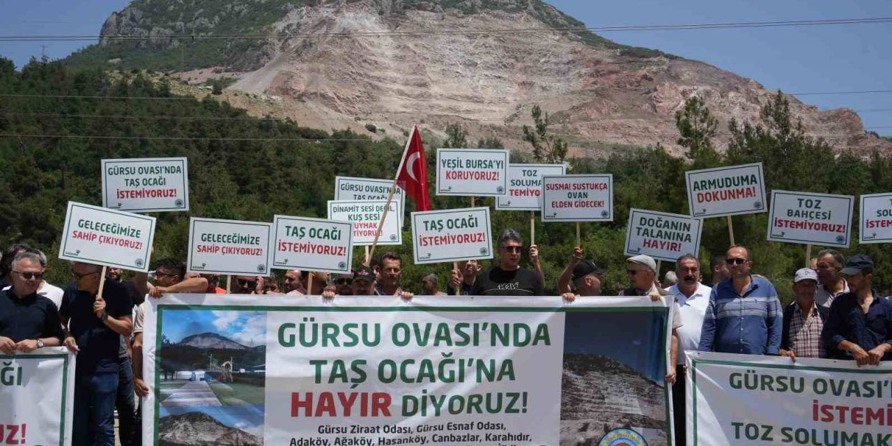 Köylüler Dünya Çevre Günü’nde Seslendi: “Taş Ocağı İstemiyoruz”