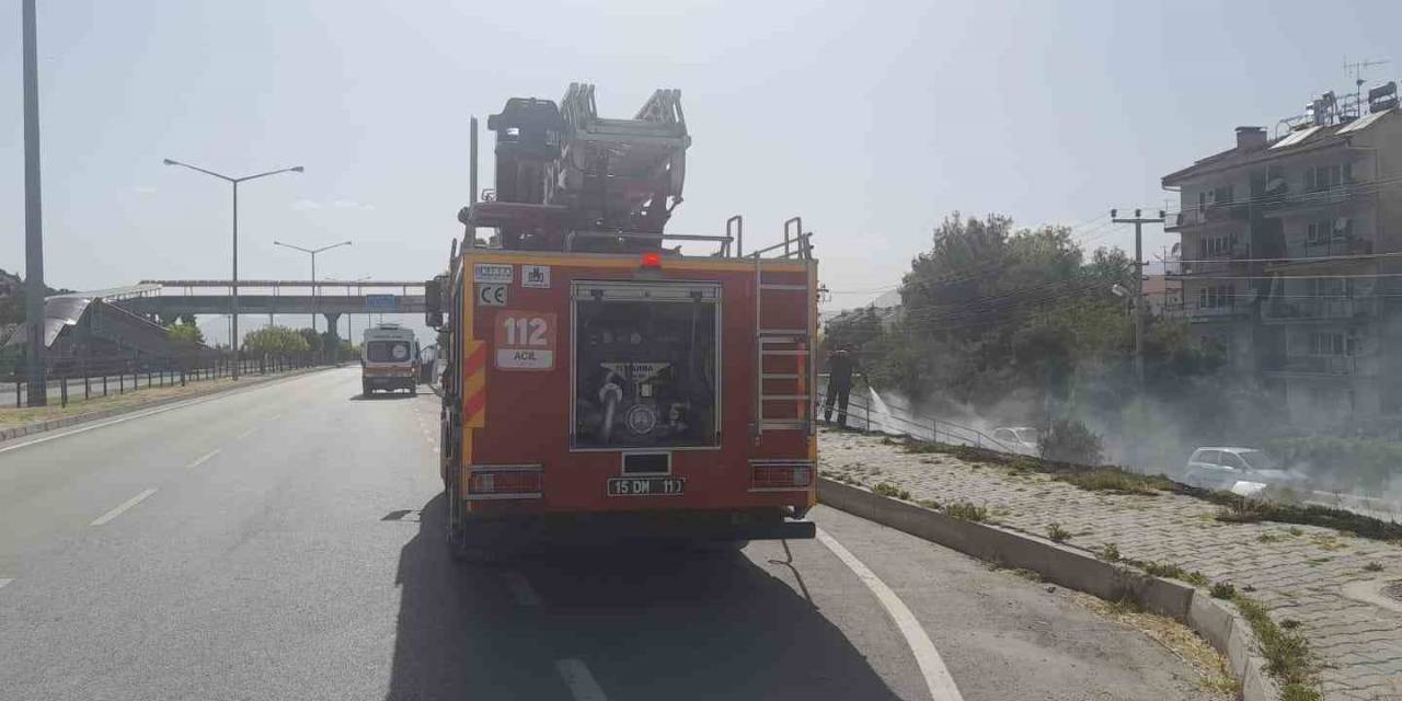 Burdur’da Evinin Yanında Çıkan Yangına Müdahale Ederken Kalp Krizi Geçirip Hayatını Kaybetti