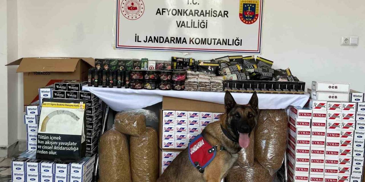Jandarma 90 Bin 800 Adet Çeşitli Markalarda Boş Makaron Ele Geçirdi