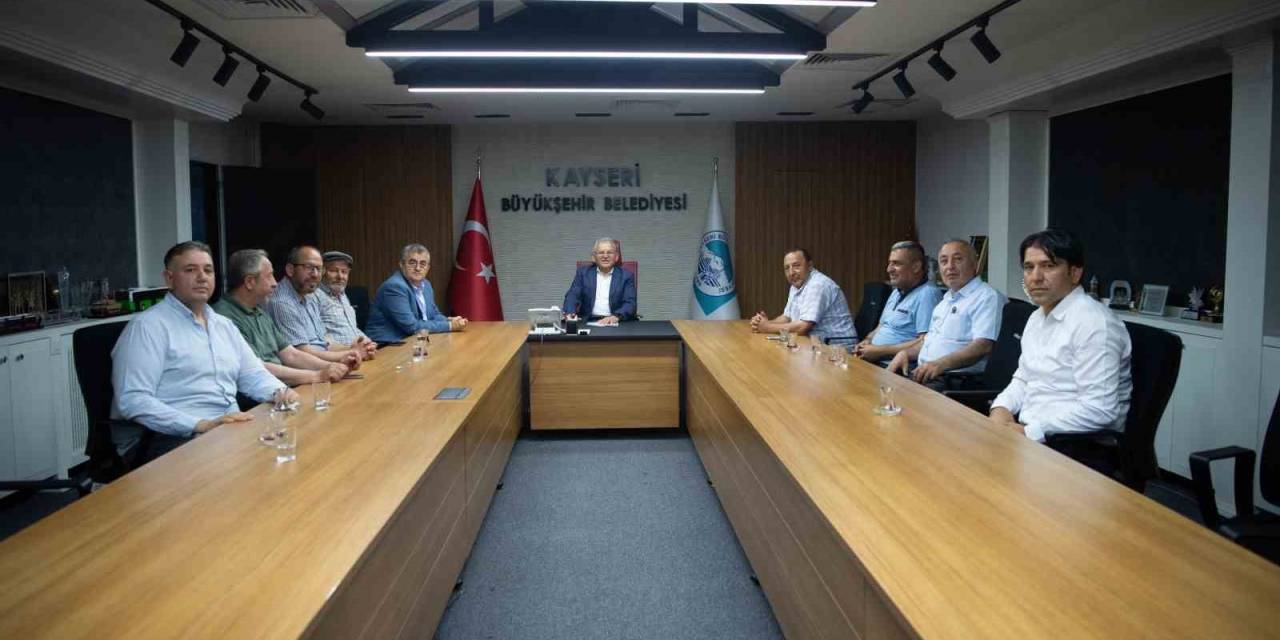 Esnaf Dostu Başkan Büyükkılıç, Hal Kompleksi Esnaflarını Ağırladı