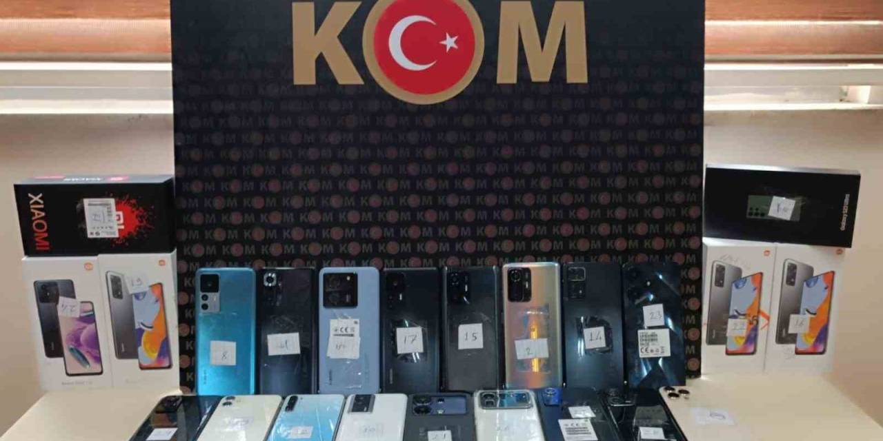 Bolu’da Kaçak Telefon Operasyonu