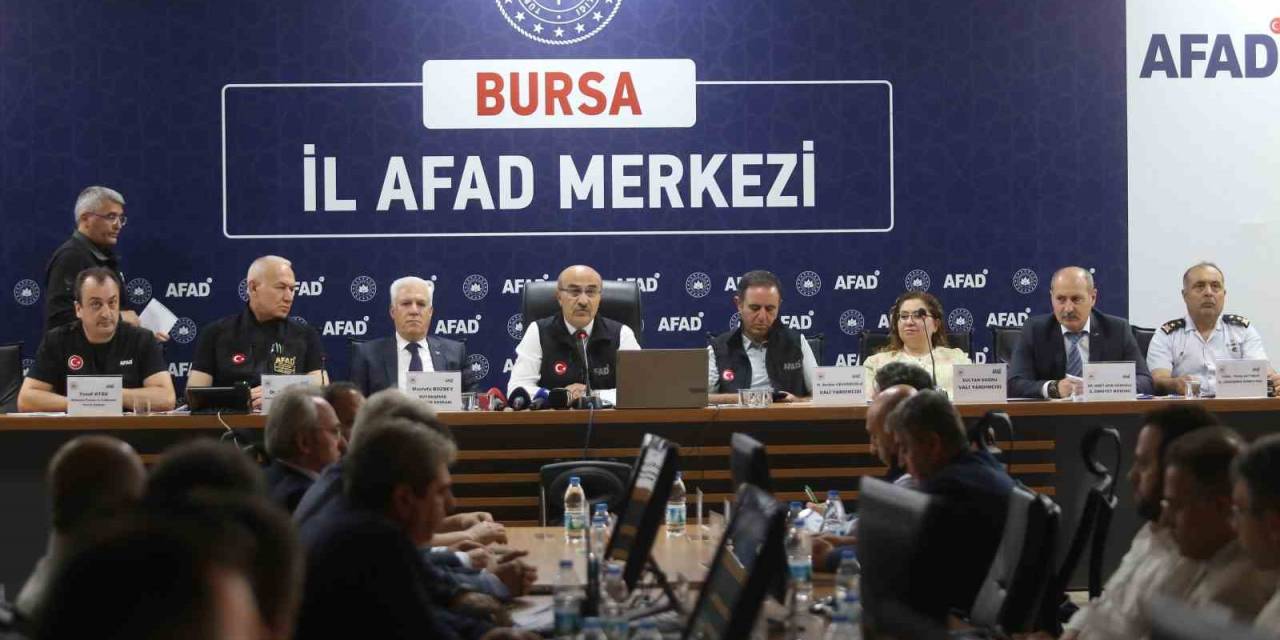 Bursa’da 6,7 Büyüklüğünde Deprem Tatbikatı