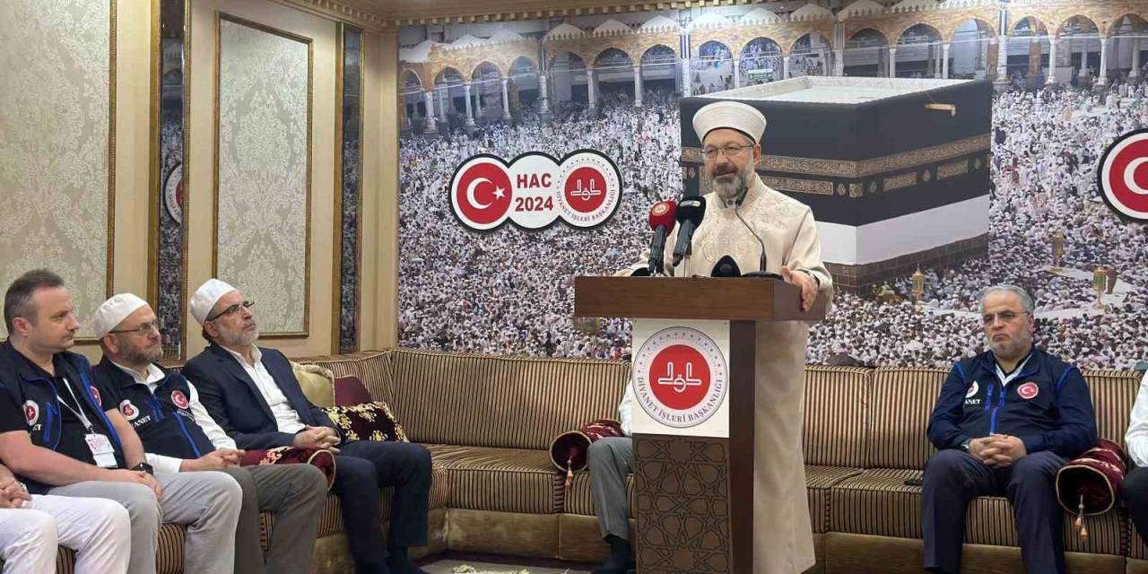 Diyanet İşleri Başkanı Erbaş: “Filistin’in Kurtuluşu İçin Dirayetle Hareket Etmek Zorundayız”