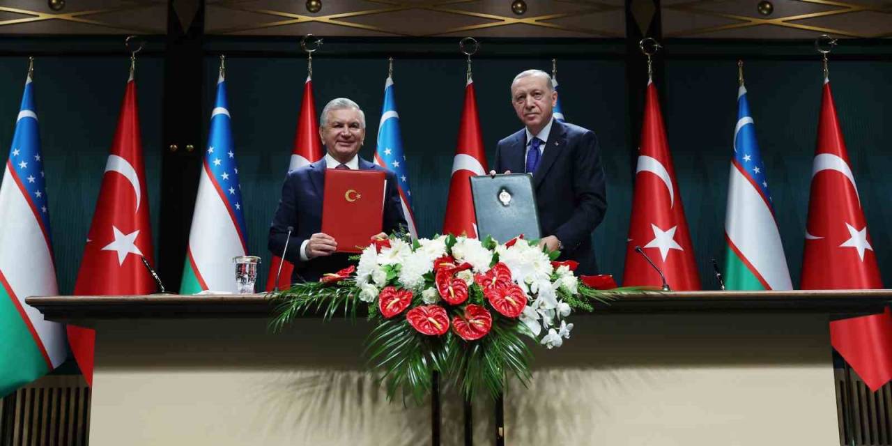 Türkiye Ve  Özbekistan Arasında 18 Anlaşma