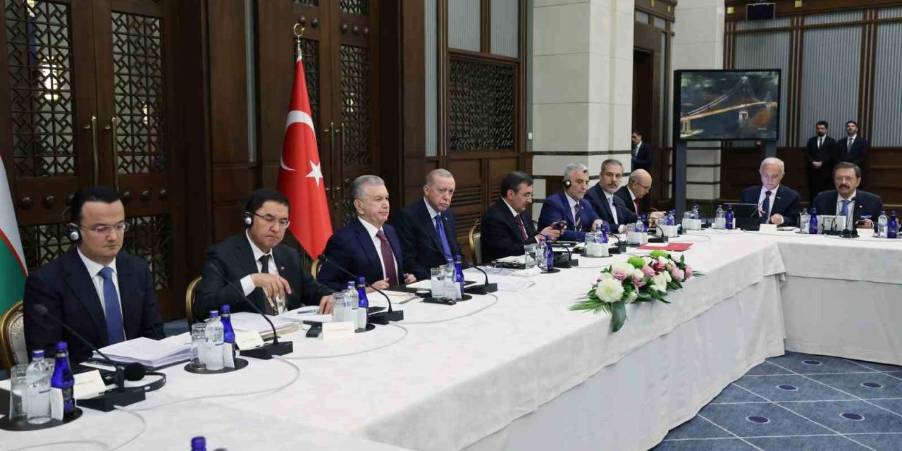 Cumhurbaşkanı Erdoğan: "özbekistan İle Hedef 5 Milyar Dolar Ticaret”