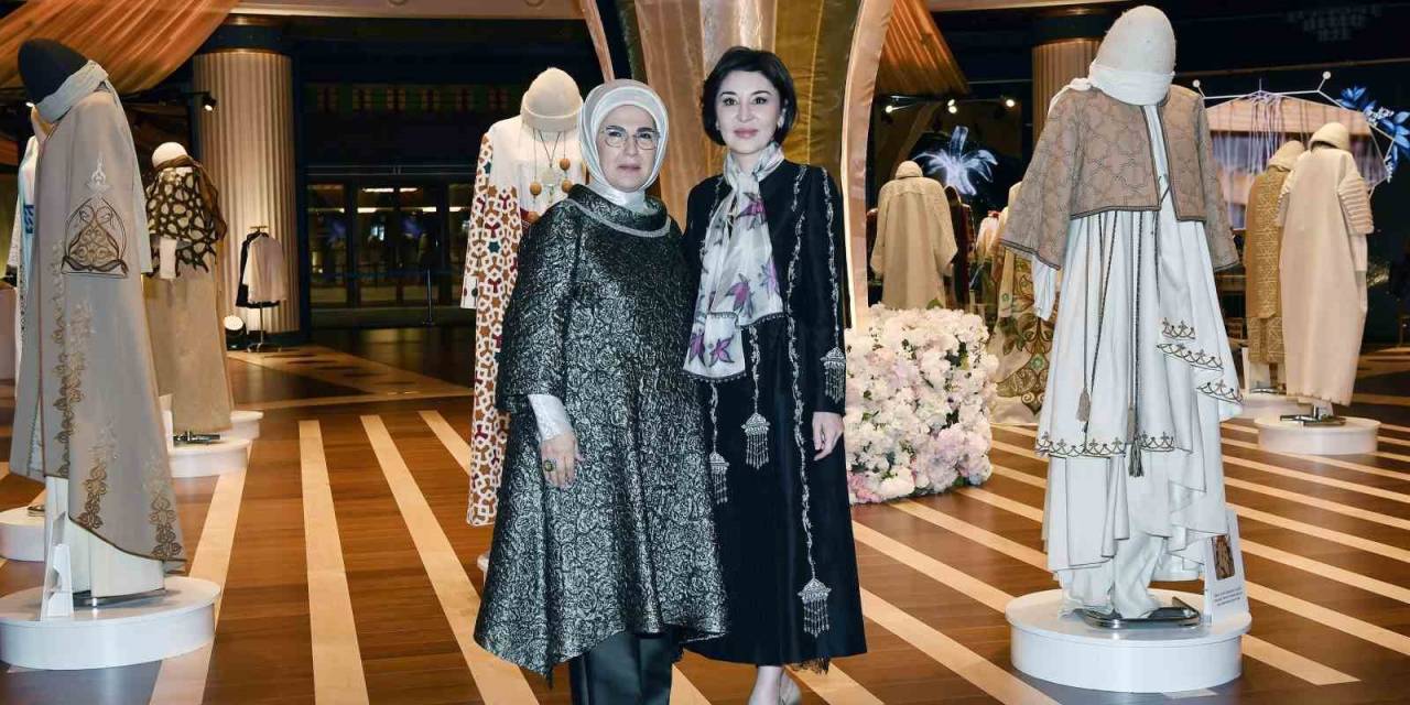 Emine Erdoğan, Özbekistan Cumhurbaşkanı Mirziyoyev’in Eşi İle Bir Araya Geldi