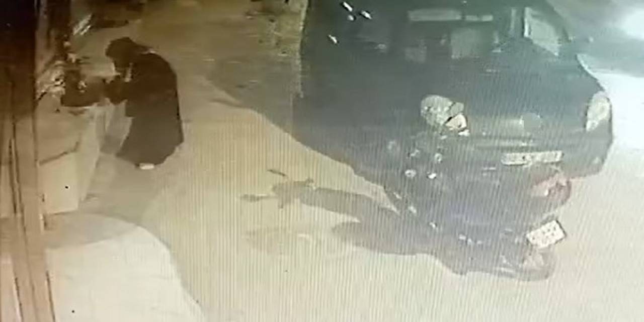 Bu da Oldu: Çiçek Hırsızlığı Kamerada