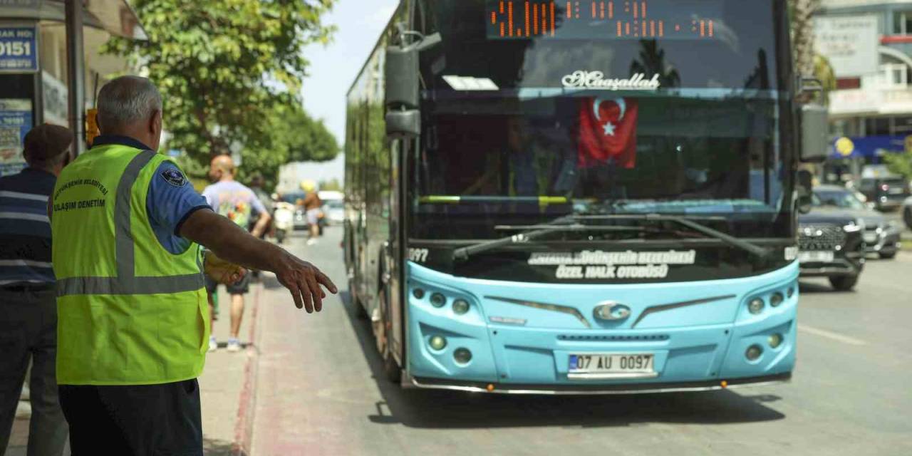 Kliması Kapalı Halk Otobüslerine Ceza Uygulanıyor