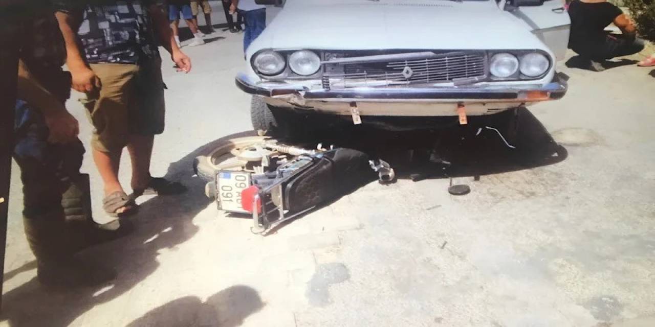 Köşk’te Otomobil İle Motosiklet Çarpıştı: 1 Yaralı
