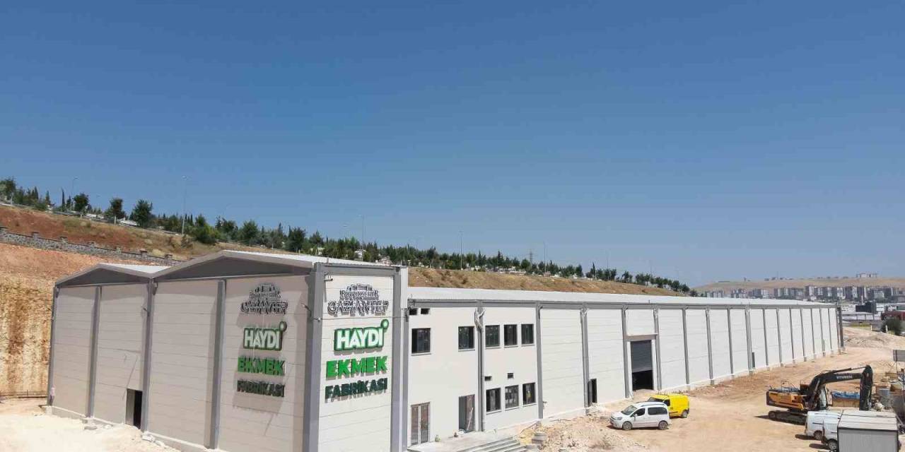 Gaziantep’te Haydi’ler İçin Ekmek Üretim Fabrikası Kuruldu