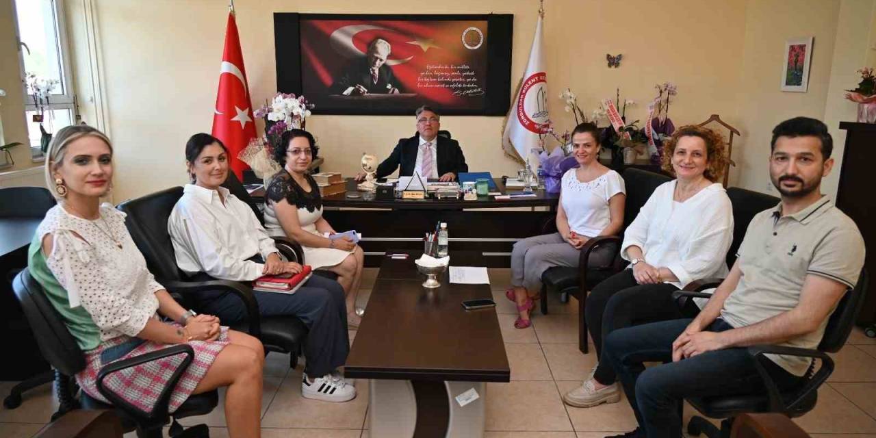 Rektör Özölçer’den Sağlık Bilimleri Fakültesi Ve Ahmet Erdoğan Myo’ya Ziyaret