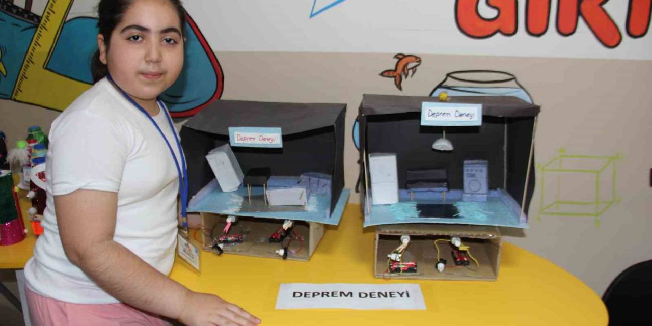 Zeki Çocukların Tasarımlarında ‘Deprem’ Ve ‘Gazze’ Ön Plana Çıktı