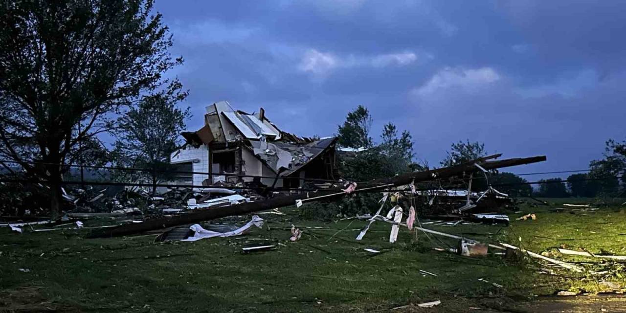 Abd’de Hortum Felaketi: 1 Ölü, 13 Yaralı