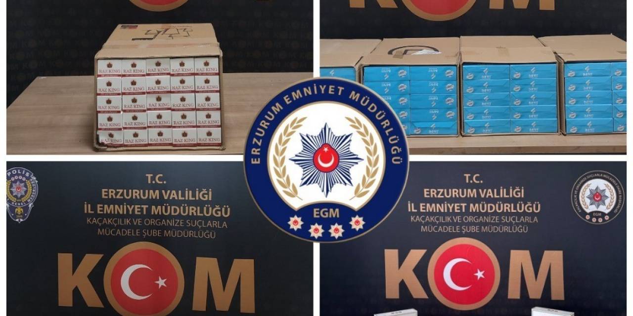 Sigara Kaçakçılarına Operasyon