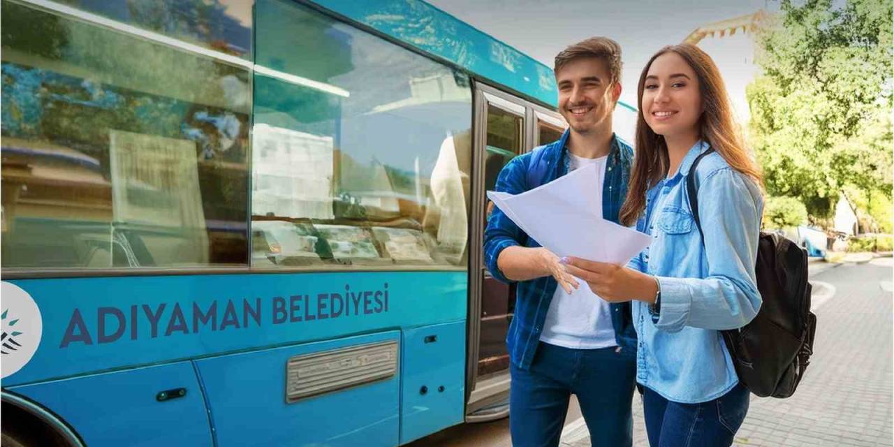 Adıyaman Belediyesi’nden Yks Öğrencilerine Ücretsiz Ulaşım Desteği
