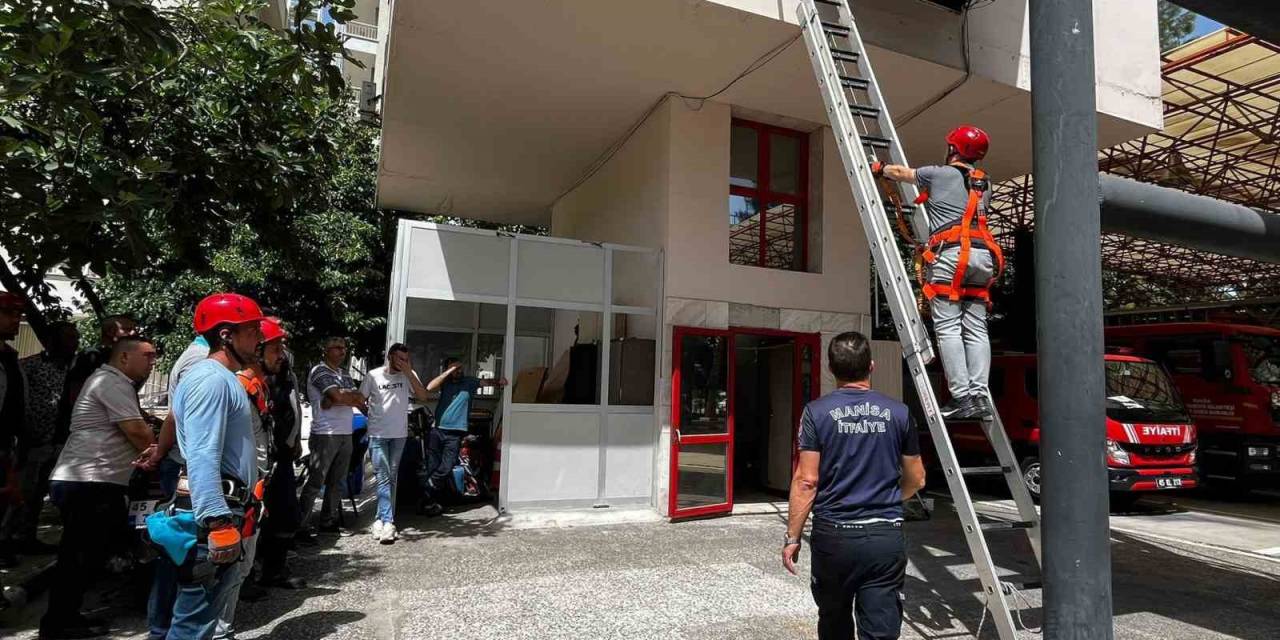 Büyükşehirin Ekiplerine Yüksekte Çalışma Eğitimi