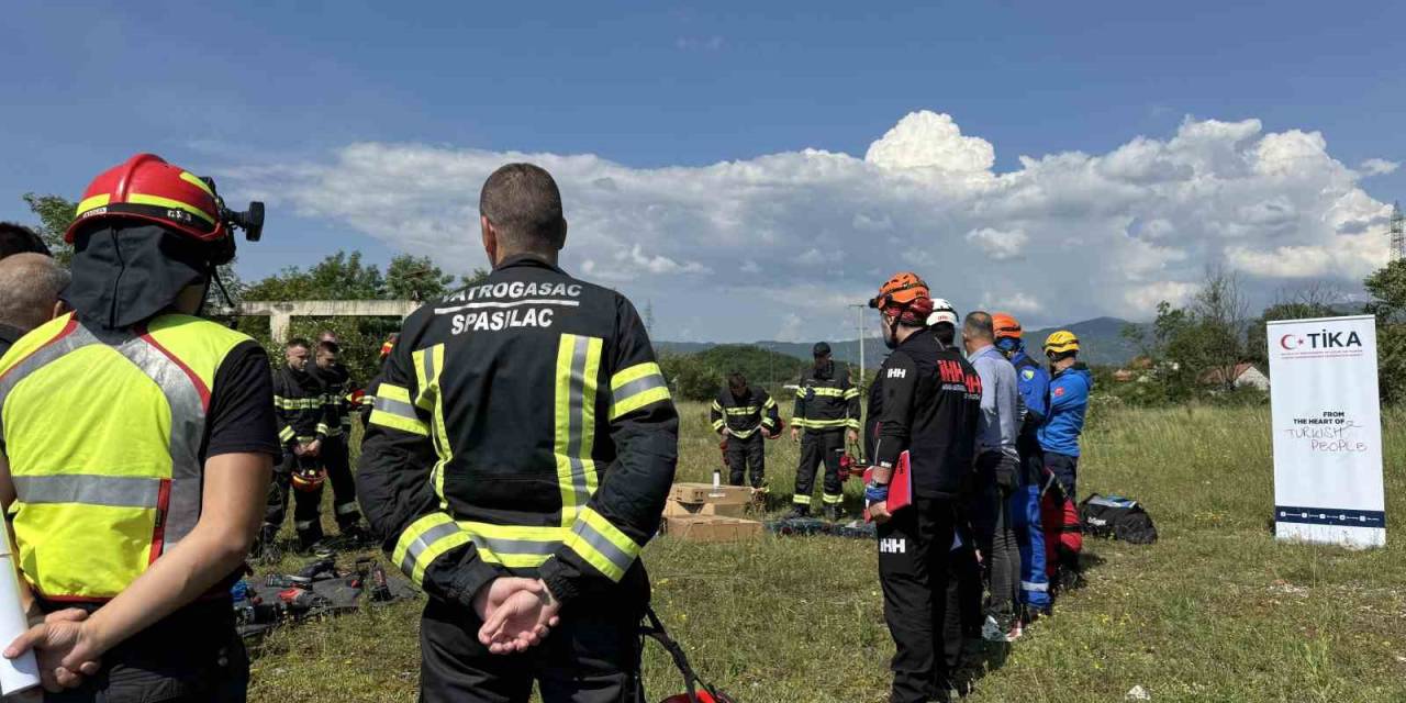 Tika’dan Karadağ’da Arama Kurtarma Eğitimi