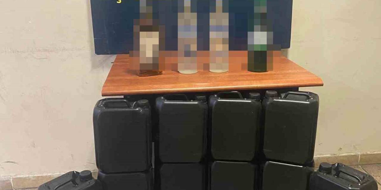 Uzunköprü’de Kaçak Alkol Operasyonu