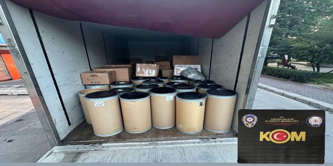 Ankara’da Piyasaya Sürülmesi Planlanan 422 Bin Sahte Ağız Sağlığını Ürünü Ele Geçirildi