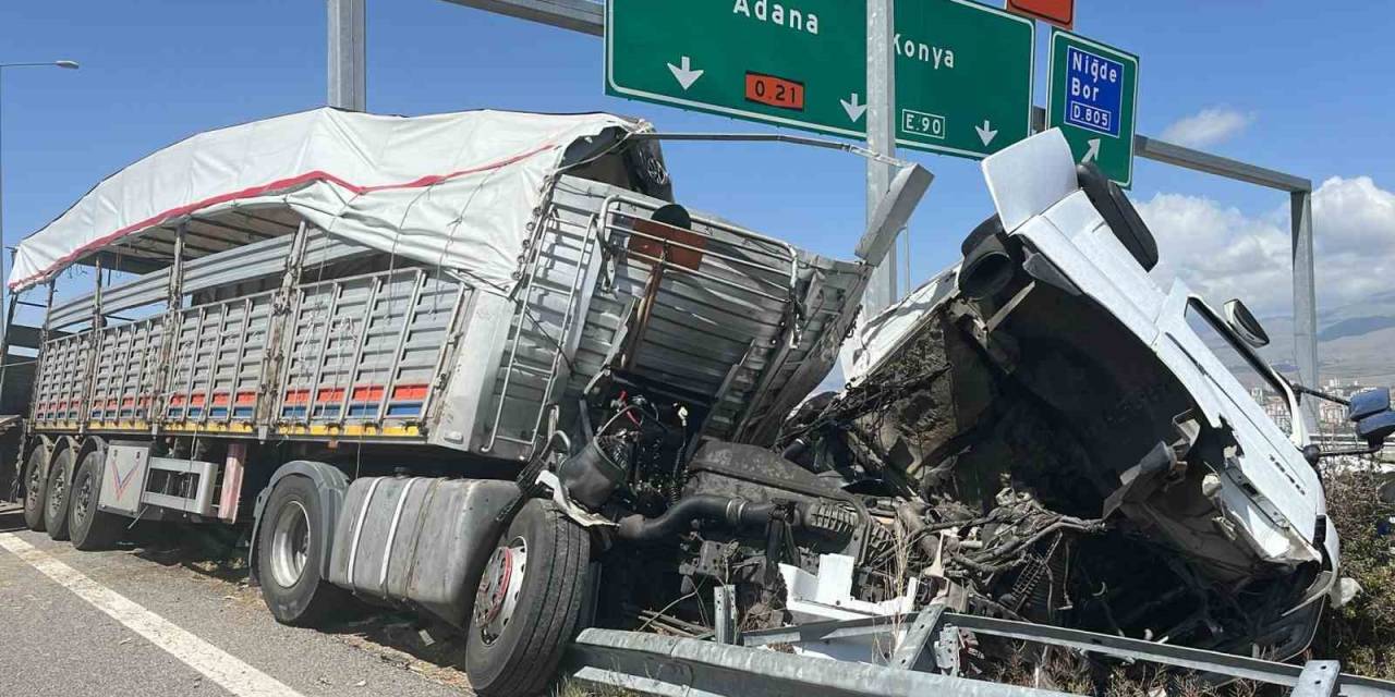 Büyükbaş Hayvan Yüklü Tır Devrildi: 2 Kişi Yaralandı, 7 Büyükbaş Hayvan Telef Oldu