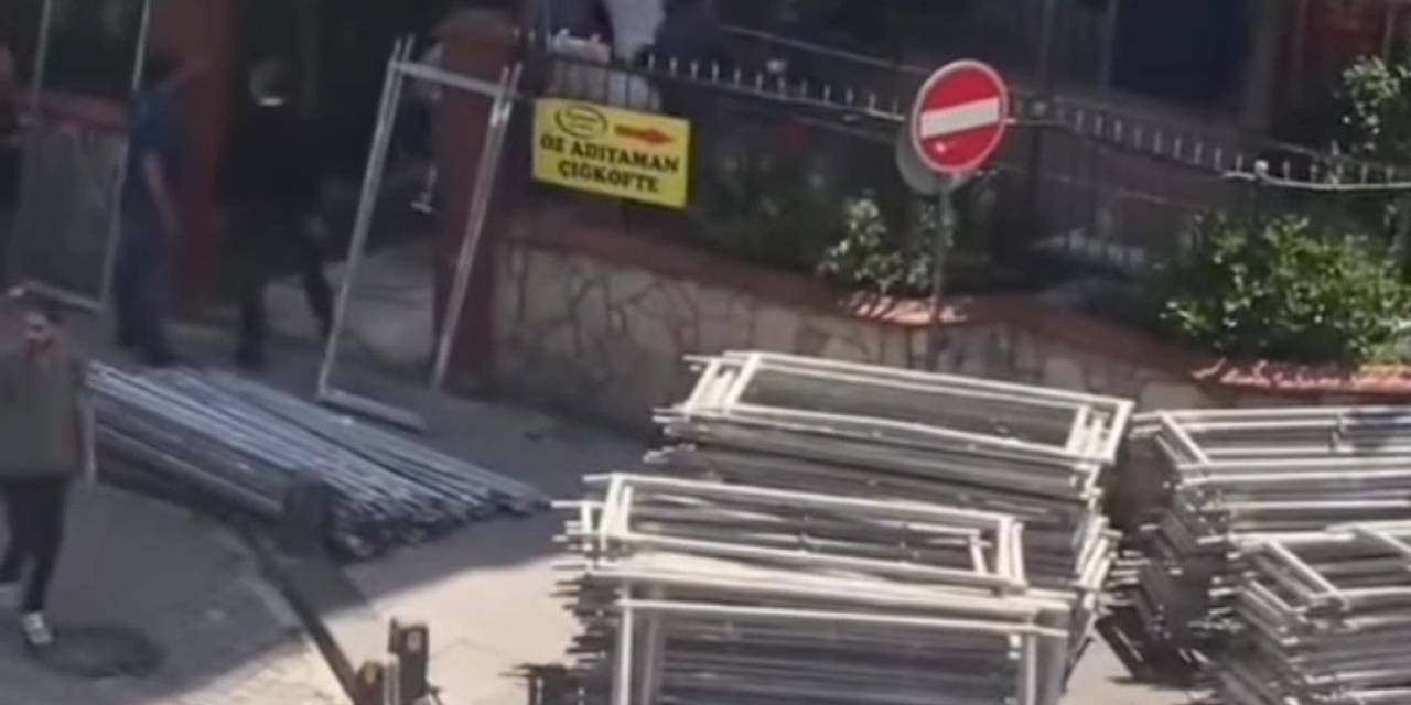 Çekmeköy’de İnşaat İşçilerinin Tekel Bayisine Saldırı Anı Kamerada