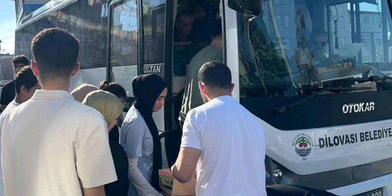 Sınava Giren Öğrencilere Araç Tahsis Edildi